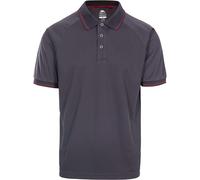 Trespass Mens Bonington Short Sleeve Active Polo ShirtXXS Dark Grey TP2931