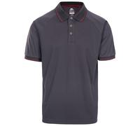 Trespass Men's Bonnington Polo Top in Dark Grey | Size: Medium Trespass Dark Grey M