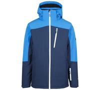 Trespass Mens Bowie Hooded Ski Jacket with Zipped Pocket in Navy - Size Medium