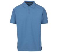 Trespass Mens Brave Polo Shirt - Denim Blue - L - Denim Blue - 60% Cotton/40% Polyester