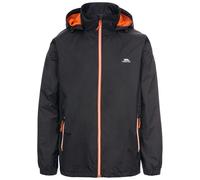 Trespass Mens Briar Waterproof Jacket - Black - XS - Black - 100% Polyester