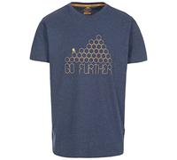 Trespass Mens Printed T-shirt Buzzinley Navy L