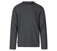 Trespass Mens Calverley Sweatshirt - Dark Flint Marl - L - Dark Flint Marl - 95% Cotton/4% Polyester/1% Viscose