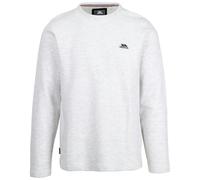 Trespass Mens Calverley Sweatshirt - Off White Marl - L - Off White Marl - 95% Cotton/4% Polyester/1% Viscose