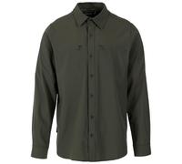 Trespass Mens Cargan Shirt - Dark Vine - L - Dark Vine - 90% Polyester/10% Elastane