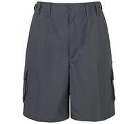 Trespass Mens Cargo Shorts Gally Graphite in Size - XS