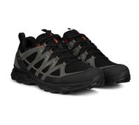 Trespass Mens Carraig Suede Walking Shoes - Black/Grey - 11 UK - Black/Grey - 30% Polyurathane/20% Rubber/20% Textile/10% Suede/10% Phylon/10% MD