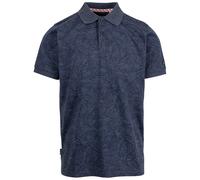 Trespass Mens Casual Button Front Polo Top All Over Leaf Print Cabra
