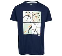 Trespass Mens Casual Fit T-Shirt Printed Design QuickDry Top Chowder