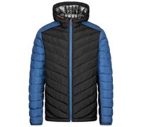 Trespass Mens Casual Hooded Jacket Eriska - Padded, Inner Storm Flap, Chin Guard, 2 Zip Side Pockets, Grown on Hood, Hood Adjuster, Elasticated Cuffs, Inner Side Adjusters