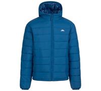 Trespass Mens Casual Jacket Odair - Vertical Side Entry Pockets, Water-Resistant, Windproof Facing, Shell Fabric Chin Guard, Quilting Detail, Matching Binding at Cuffs