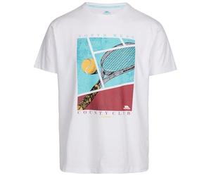 Trespass Mens Casual Printed T-Shirt Tp75 Serland White in Size - 3XL
