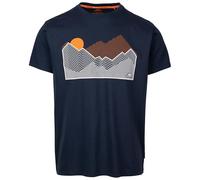 Trespass Mens Casual Short Sleeve T-Shirt Lisab Navy in Size - XL