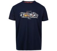 Trespass Mens Casual T-Shirt Horton - Woven Top with Printed Detail