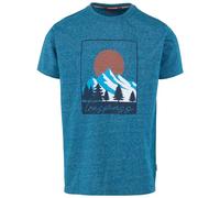 Trespass Mens Casual T-Shirt Idukki Bondi Blue in Size - XL