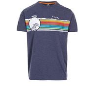 Trespass Mens Casual T-Shirt Lakehouse - Men's Printed T-Shirt, Round Neck Short Sleeve Top, Graphic Print Quick Dry & Moisture Wicking Tshirt