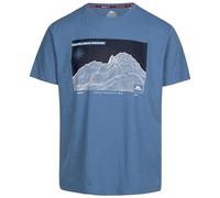 (M, Denim Blue) Trespass Mens Casual T-Shirt Short Sleeve Sirgis