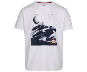 Trespass Mens Casual T-Shirt Tp75 Sagnay White in Size - S
