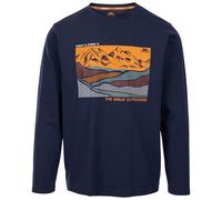 Trespass Mens Casual Top Quick Dry Long Sleeve Printed Graphic Flinder