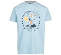 Trespass Men's Cedarf Printed T-Shirt in Aqua | Size: Small Trespass Aqua S