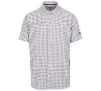 Trespass Mens Checkered Shirt Short Sleeve Gilcrux