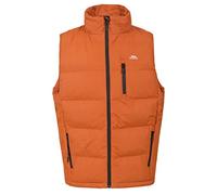 Trespass Men's Clasp Padded Gilet, Burnt Orange, S UK