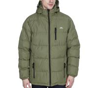 Trespass Clip Padded Down Jacket Green L Men