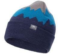 (One Size, Storm Grey/Bondi Blue/Navy) Trespass Mens Cobbler Beanie