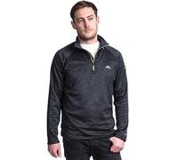 Trespass Mens Collins Fleece, Black, Size 2Xl, Men Black