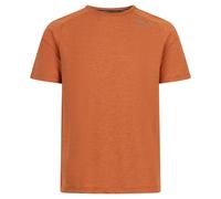 Trespass Mens Conall DLX T-Shirt - Burnt Orange Marl - XXS - Burnt Orange Marl - 80% Polyamide/13% Elastane/7% Polyester