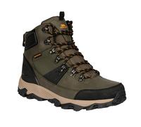 Trespass Mens Conrad Waterproof Walking Boots - Olive - 7 UK - Olive - 30% PU/20% Textile/15% MD/15% Rubber/10% Rubber/10% EVA