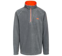 Trespass Mens Casual Fleece Top Blackford - Anti Pilling, 1/2 Zip Neck, Contrast Inner Collar, Contrast Neck Tape, Knitted, 100% Polyester