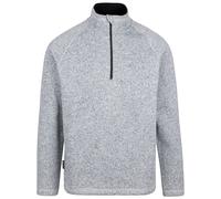 Trespass Men's Corsham Marl Half Zip Fleece Top in Grey | Size: XL Trespass Grey XL