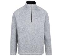 Corsham Marl Half Zip Fleece Top Trespass Grey L
