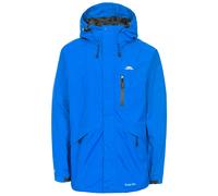 Trespass Men's Corvo Hooded Full Zip Waterproof Jacket/Coat - Blue - Blue - XS