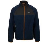 Trespass Mens Cranwell Fleece Jacket - Blue Smoke - S - Blue Smoke - 96% Polyester/4% Elastane