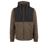 Men's Trespass Mens Critch Drawcord Full Zip Hoodie - Dark Vine - Size: 40/Regular