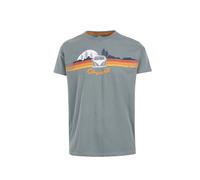 Trespass Mens Cromer Casual T-Shirt in Blue Cotton - Size 3XL
