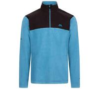 Trespass Mens Curtiston AT100 Fleece Top - Bondi Blue - XXL - Bondi Blue - 100% Polyester