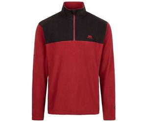 Trespass Mens Curtiston AT100 Fleece Top (Merlot) - Red - Size 2XS