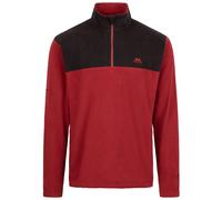 Trespass Mens Curtiston AT100 Fleece Top (Merlot) - Red - Size Medium