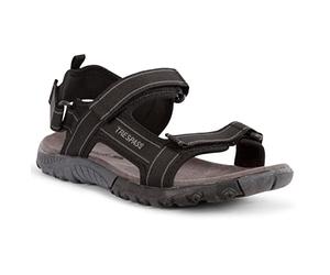 Trespass Mens Cushioned Walking Sandals Alderley Black in Size - 6
