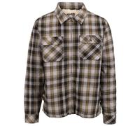 Trespass Mens Danehill Sherpa Lined Shirt - Dark Vine - XL - Dark Vine - 100% Cotton