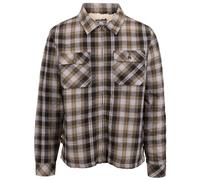 (3XL, Dark Vine) Trespass Mens Danehill Sherpa Lined Shirt