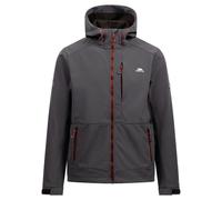 Trespass Men's Dante Soft Shell Jacket in Dark Grey | Size: Medium Trespass Dark Grey M