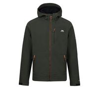 Trespass Mens Dante Soft Shell Jacket - Dark Vine - XXL - Dark Vine - 94% Polyester/6% Elastane