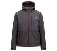 Trespass Mens Dante Soft Shell Jacket - Dark Grey - M - Dark Grey - 94% Polyester/6% Elastane