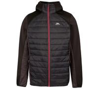 Trespass Mens Darwood TP50 Active Jacket - Black - S - Black - 50% Polyester/40% Polyamide/10% Elastane