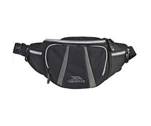 Trespass Men's Dax Bumbag Waistbag Hippack (2.5 Litres) in Black Trespass Black One Size