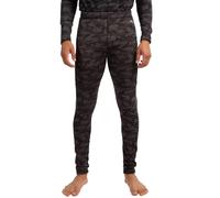 Trespass Mens Derren Camo Base Layer Bottoms (Dark Grey) - Size Large